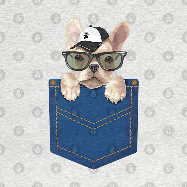 Cute Dog in Pocket by Fun Personalitee